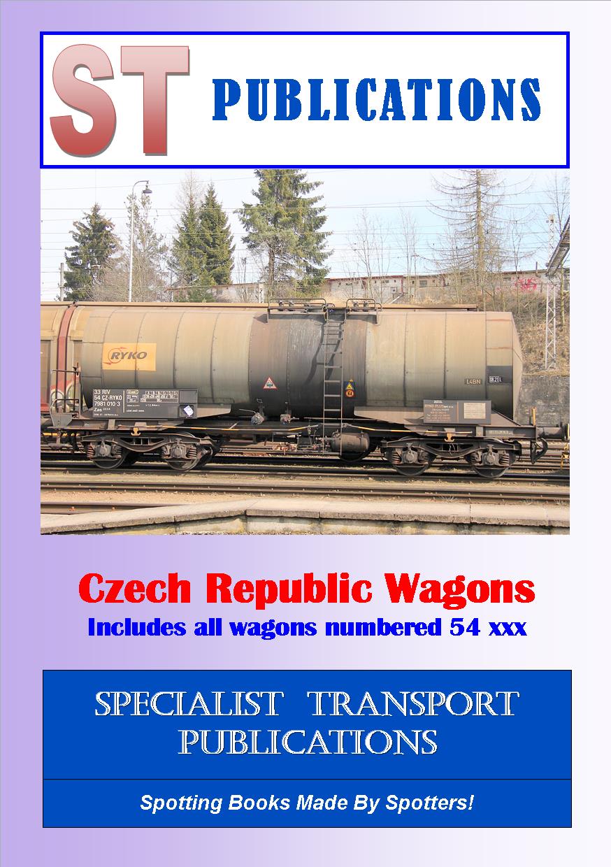 Cover of Czech Republic Wagons (54 xxx)