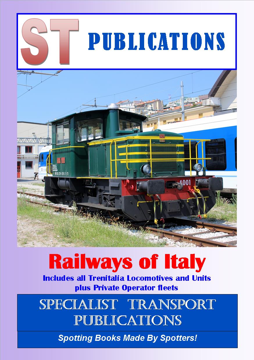 Cover of European Rail datafile - Italy 2016