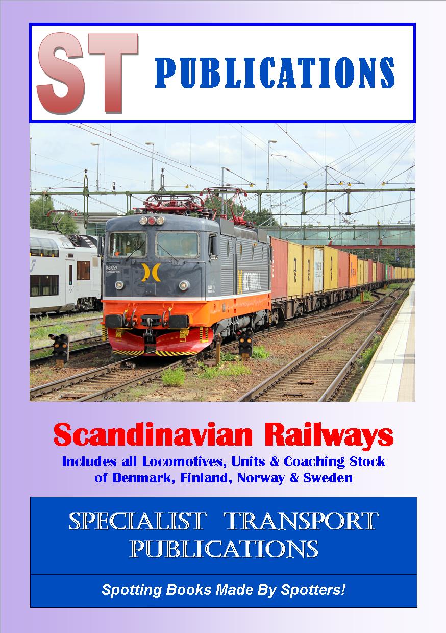 Cover of Scandinavian Railways (exc. Coaching Stock)