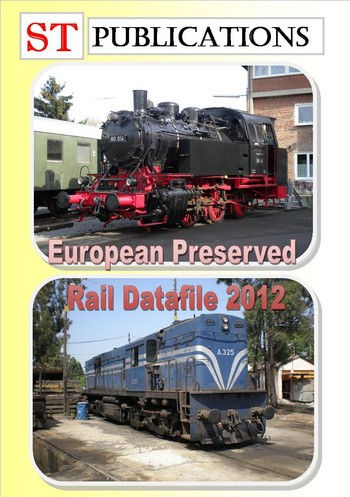 Cover of European Rail datafile - Preserved Locomotives of Europe