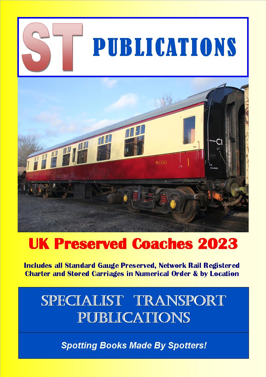 Cover of UK Preserved Coaches 2022