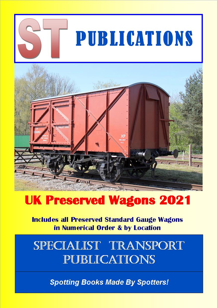 Cover of UK Preserved Wagons 2021