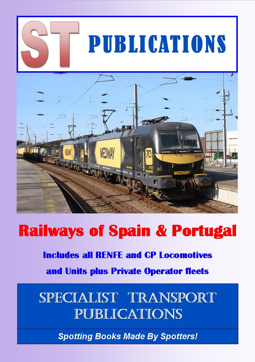 Cover of Railways of Spain and Portugal 2023