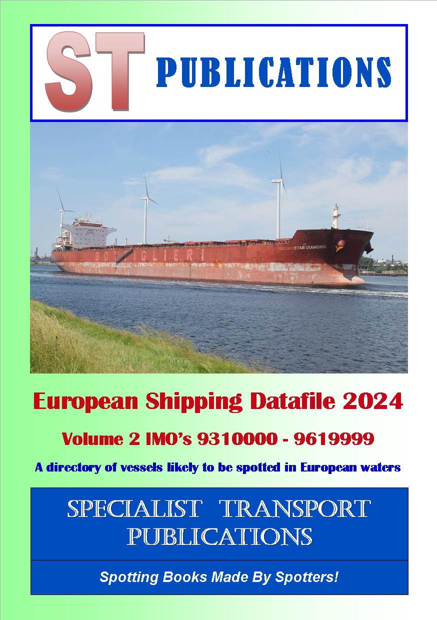 Cover of European Shipping Datafile 2024 Volume Two