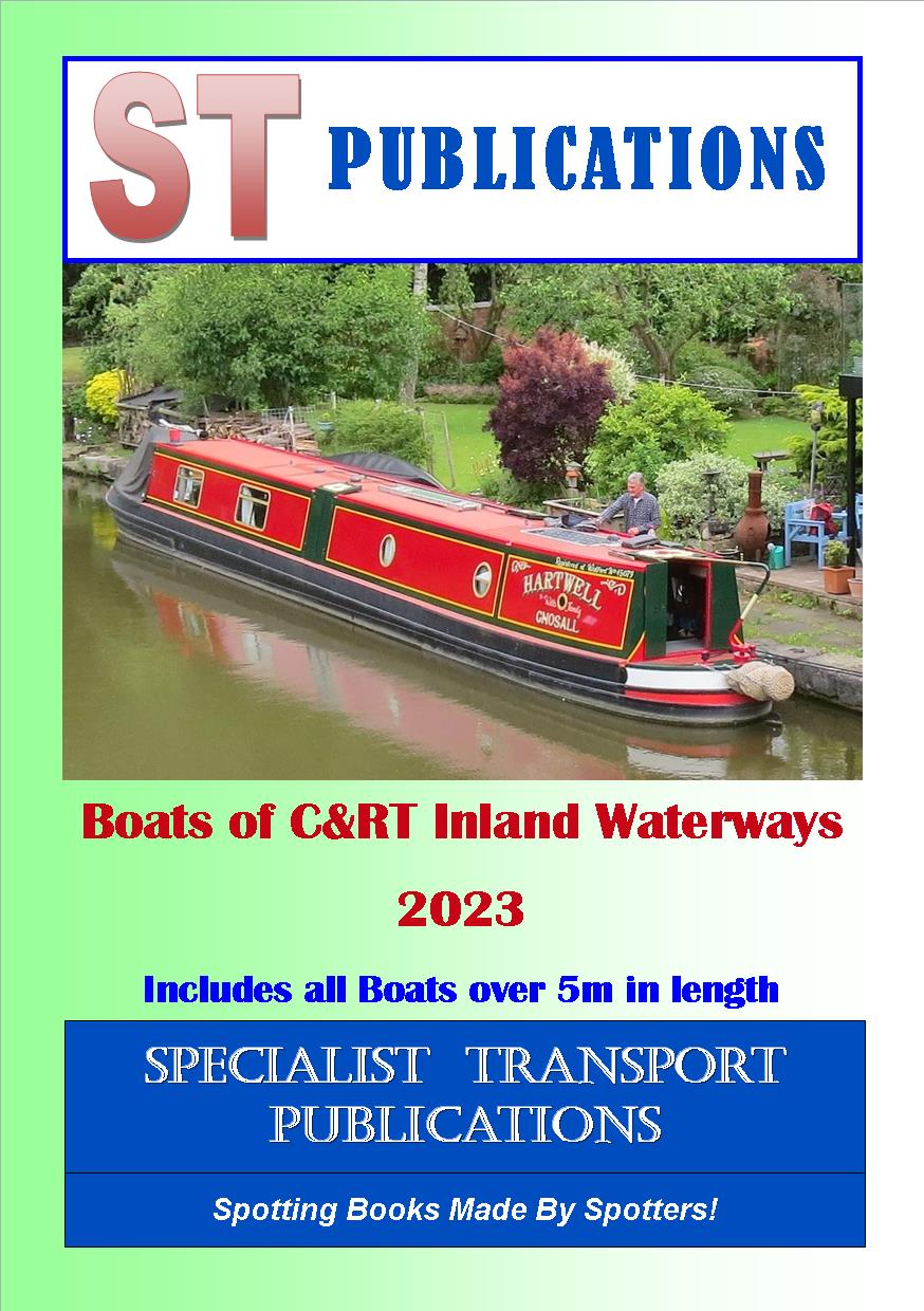 Cover of Boats of the Canals & Rivers Trust Inland Waterways 2023