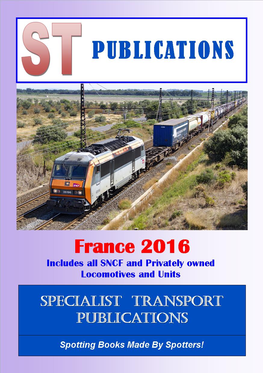 Cover of European Rail datafile - France (excluding coaches)