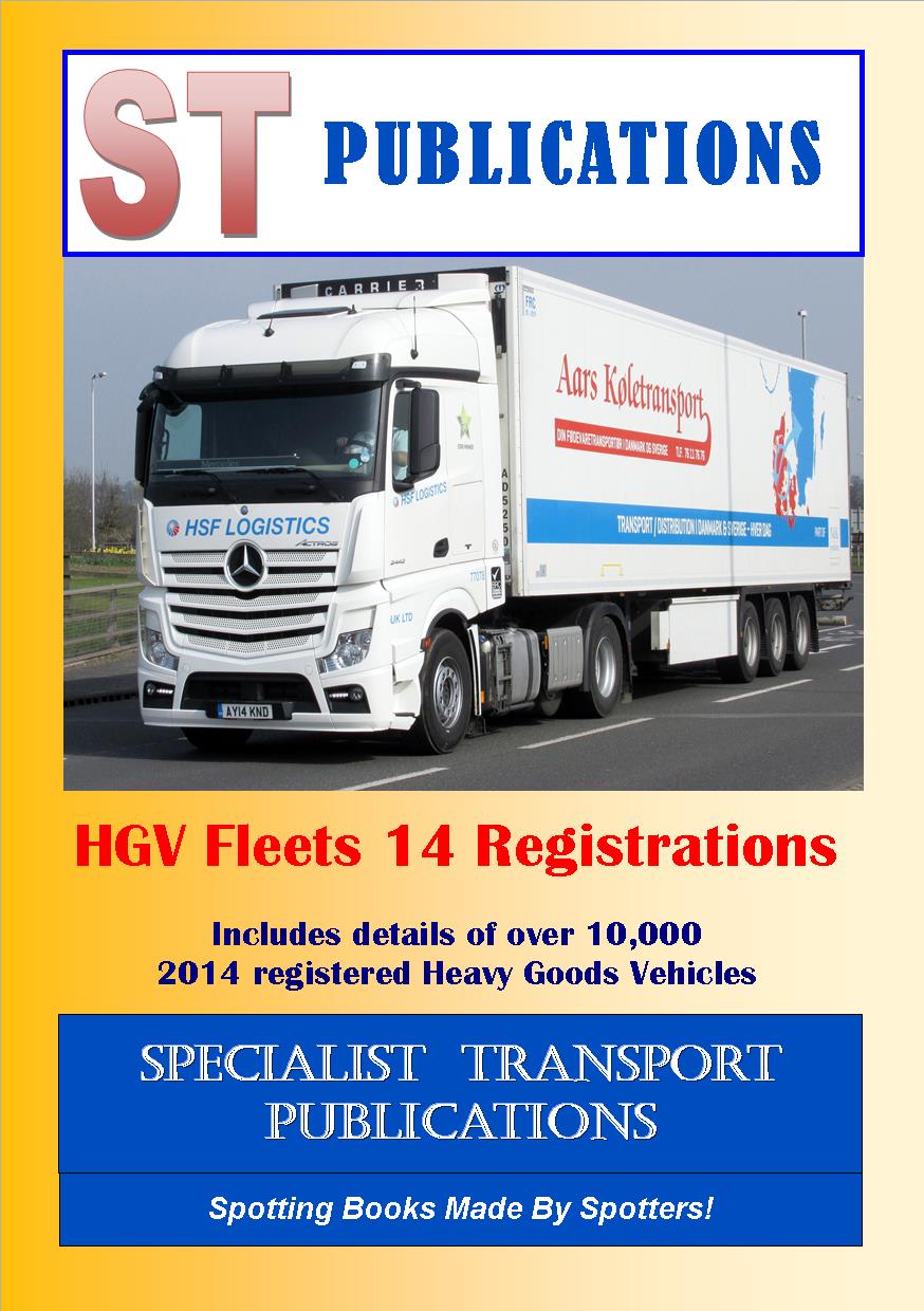 Cover of HGV Fleets 14 Registrations                  