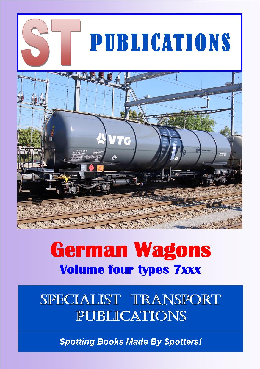 Cover of German Wagons Volume Four types 7xxx