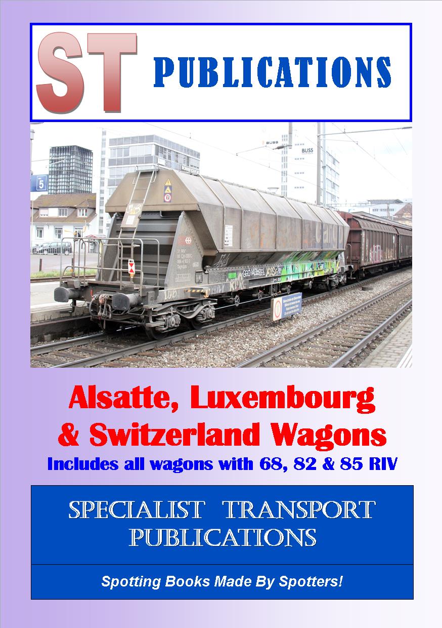 Cover of Alsatte, Luxembourg and Switzerland wagons