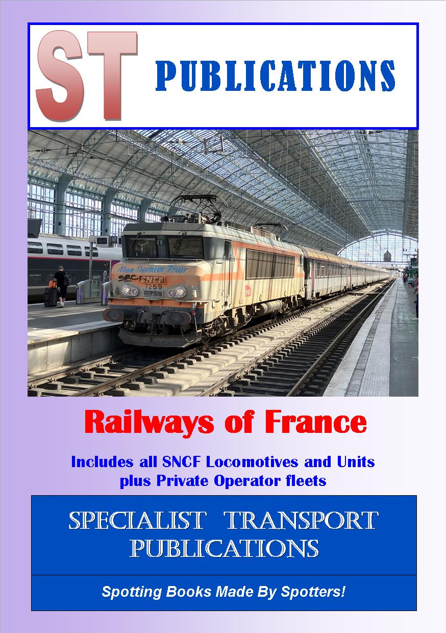 Cover of France Locomotives and Units 2025
