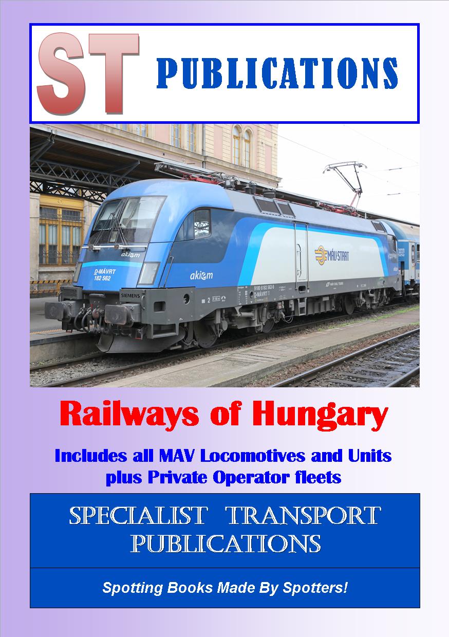 Cover of Railways of Hungary