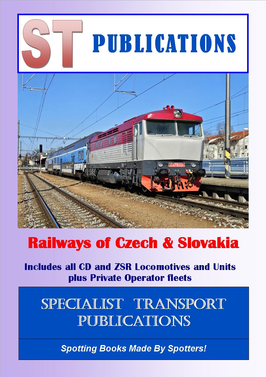 Cover of Railways of Czech & Slovakia