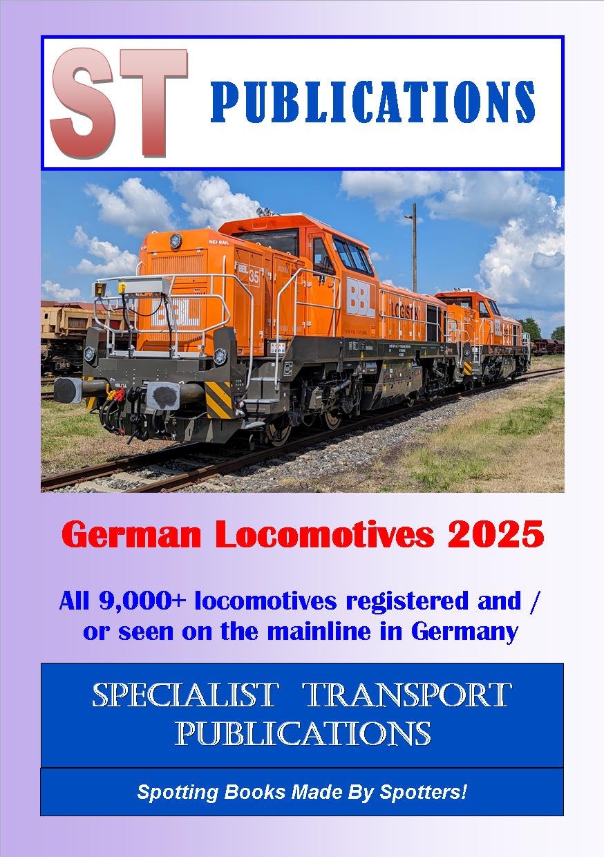 Cover of German Locomotives 2025