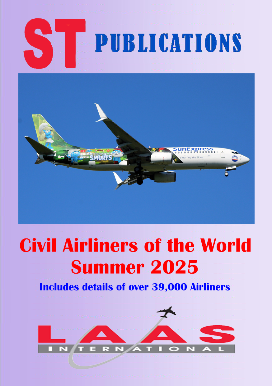 Cover of Civil Airliners of the World Summer 2025